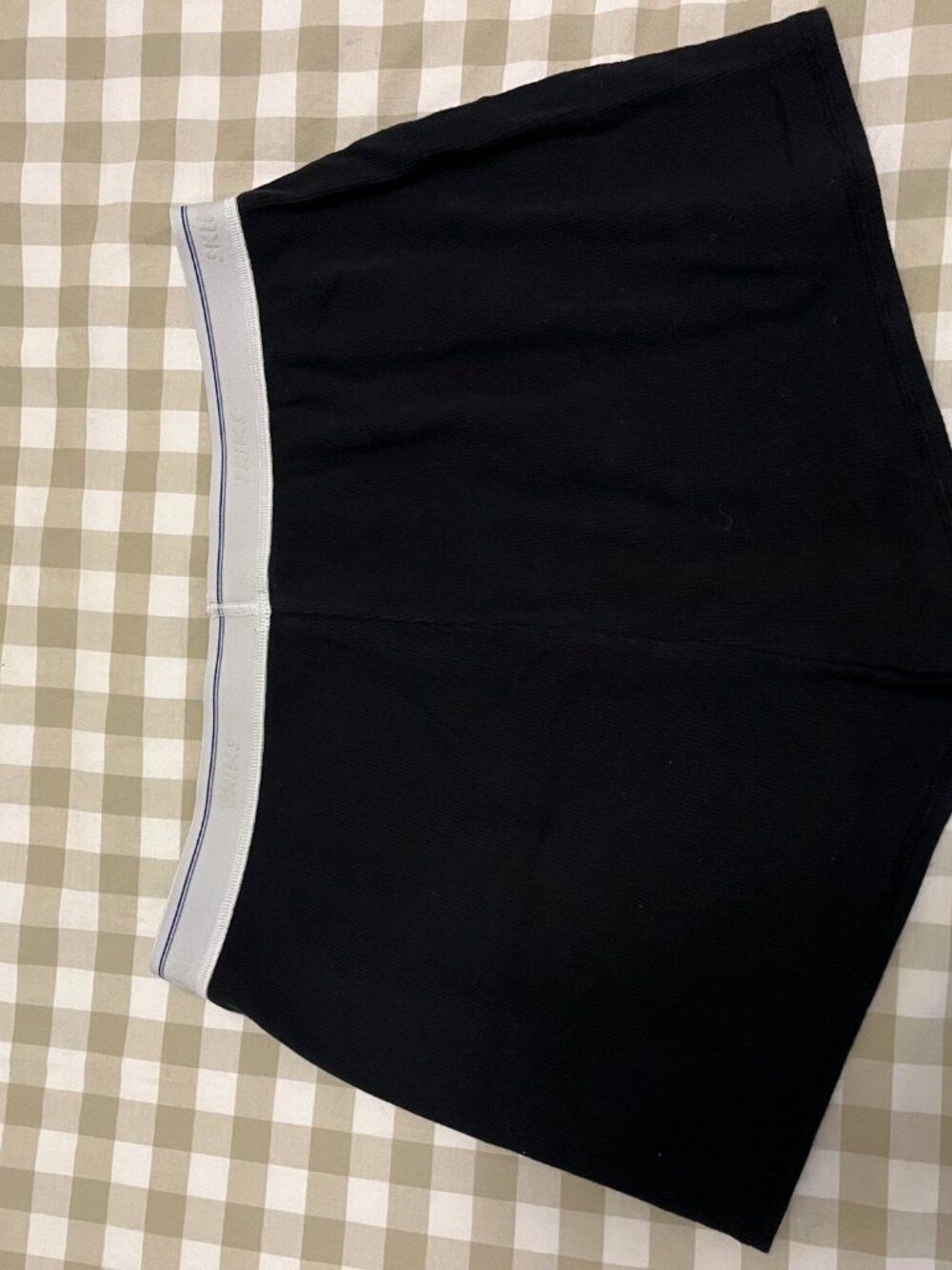 Skims Cotton Rib Loose Boxer XS - Picture 3 of 5